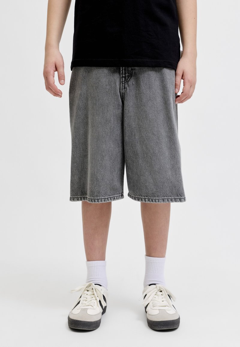 Jack & Jones Junior JJIRON JJORIGINAL - Τζιν σορτς - black denim