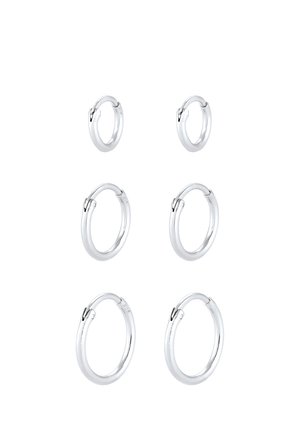 3 PACK - Korvakorut - silver-coloured