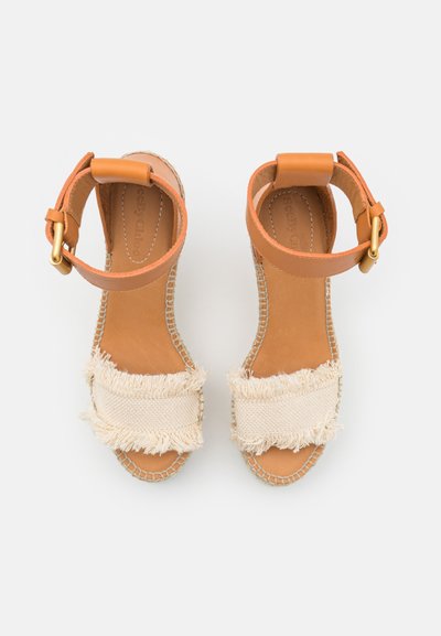 See by Chloé GLYN - Ψηλοτάκουνα πέδιλα - natural