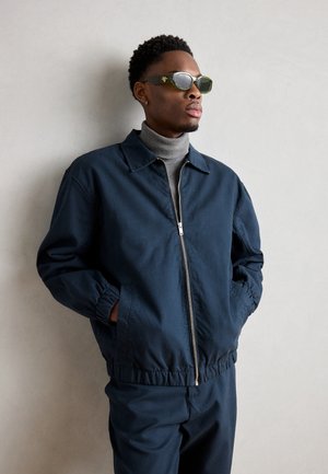 ZIP THROUGH OVERSHIRT - Übergangsjacke - navy