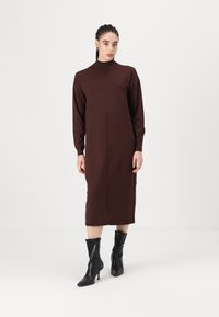 VILA - VIAMANDA  - Jumper dress - coffee bean Thumbnail Image 1