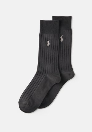 EGYPTIAN RIB-CREW SOCK-2 PACK - Skarpety