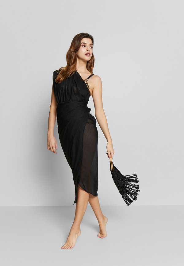 PAREO - Wrap skirt - schwarz4
