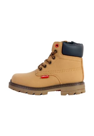 NEW FORREST - Snørestøvletter - camel marine