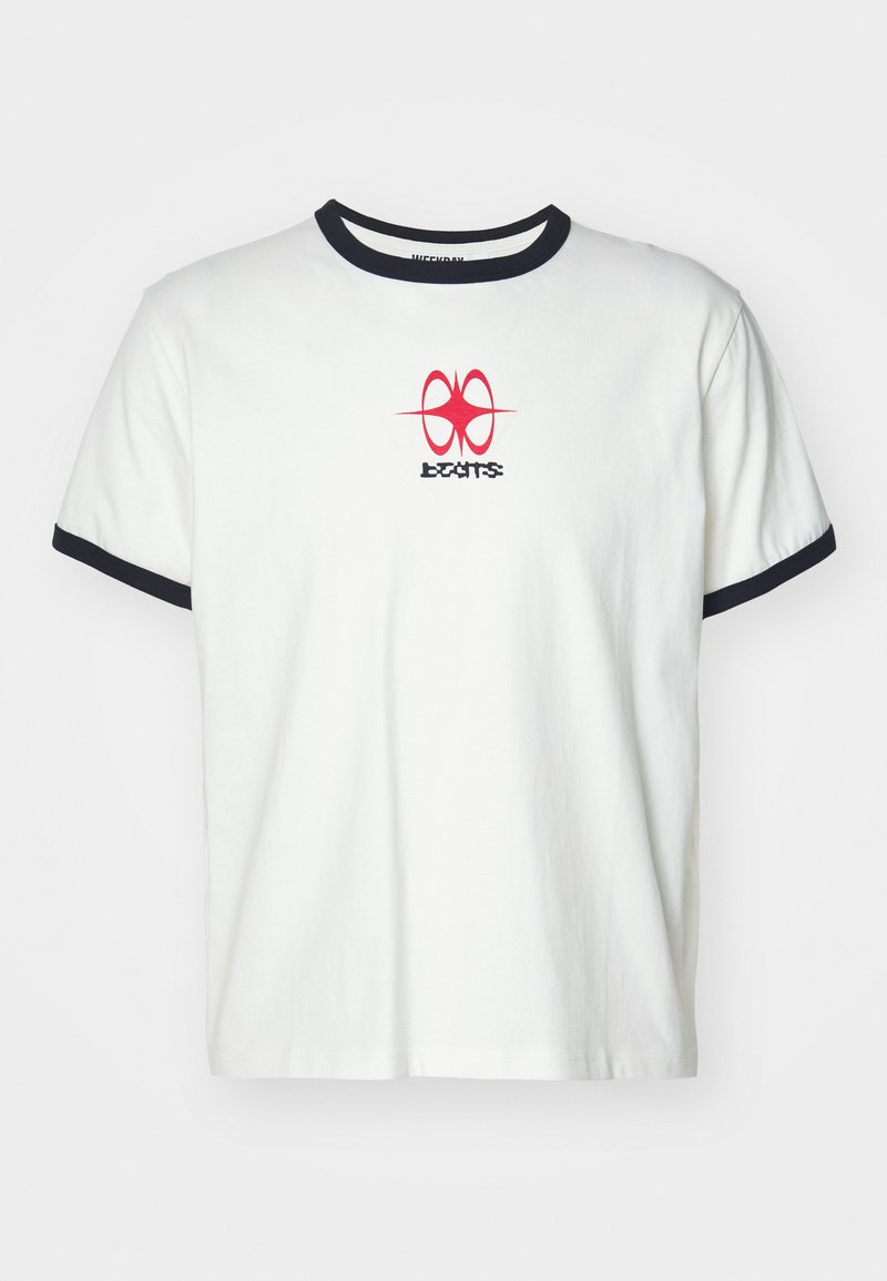 Weekday T-shirt print crème