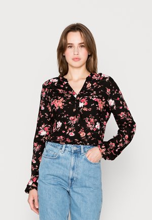 b.young BYMMJOELLA VNECK SHIRT 2 - - Camicetta - coral