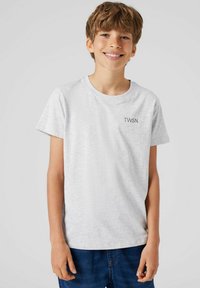 TWO SOON 2ER-PACK - T-shirts basic - navy blazer