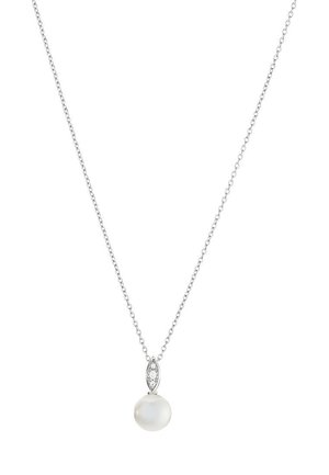 Necklace - weißgoldfarben