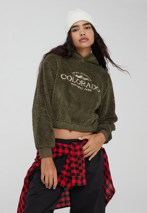 Terranova Felpa con cappuccio - verde militare scuro