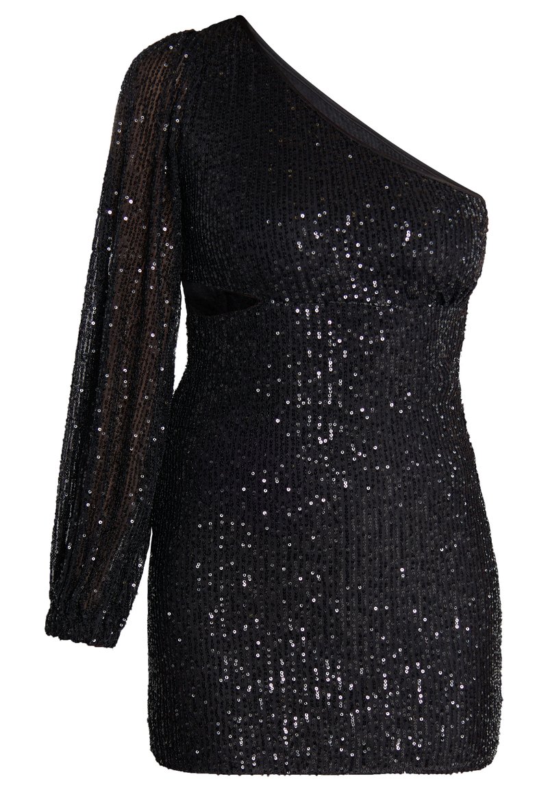 faina ONE SHOULDER IMANE - Cocktail dress / Party dress - schwarz/black -  Zalando