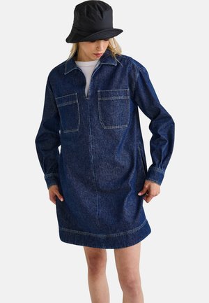 Monoprix COURTE - Robe en jean - denim