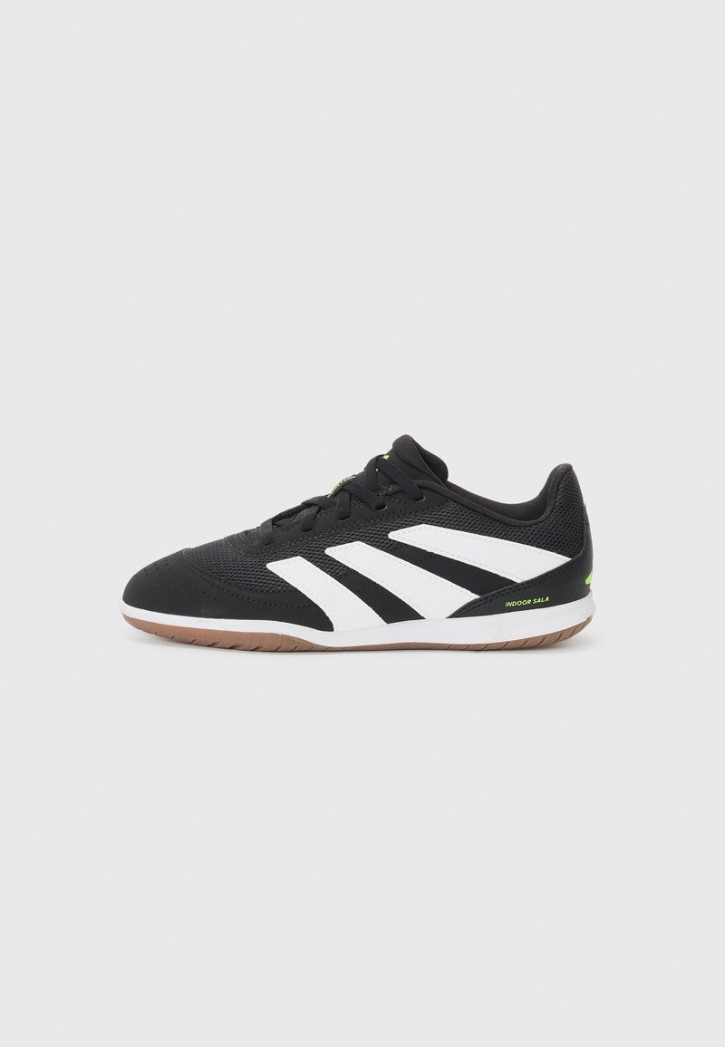 adidas Performance PREDATOR CLUB UNISEX - Botines de fútbol sala - core black/ftwr white/lucid lemon