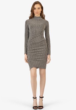 Robe fourreau - silber