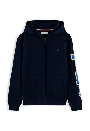 Tommy Hilfiger, BRAND LOVE - Sweat zippé - dark blue