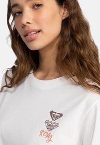 Roxy NOON OCEAN ART  - Tričko s potlačou - white