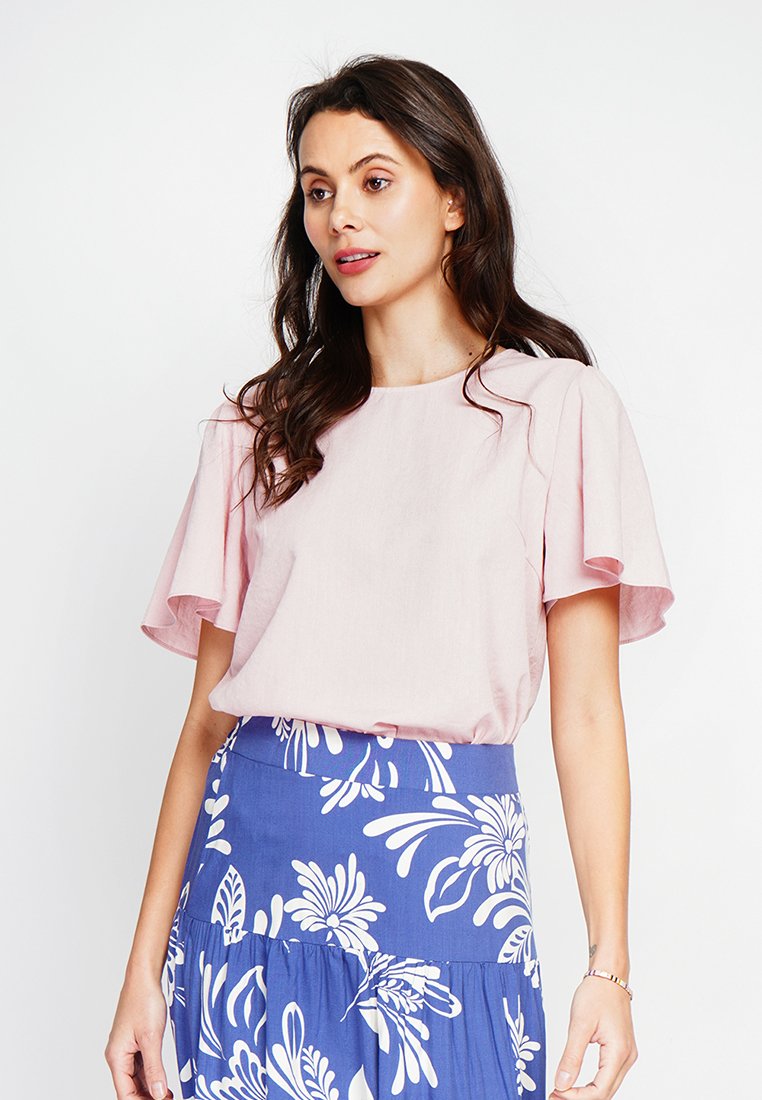 Le Jardin Du Lin Blouse roze