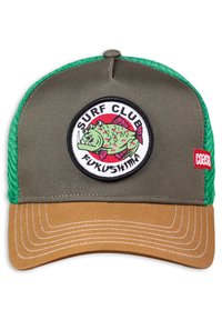 Coastal Cappellino - olive/wheat/green