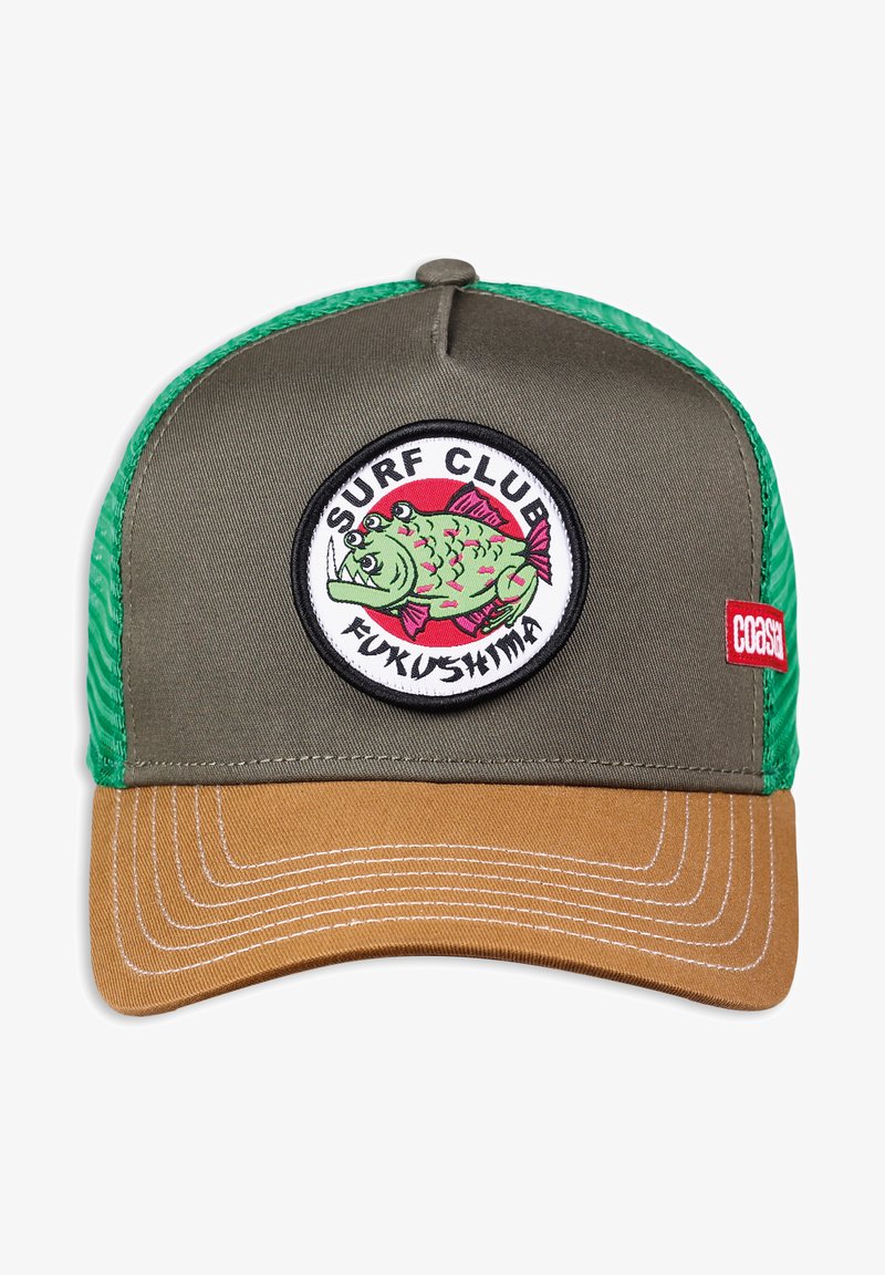 Coastal Cappellino - olive/wheat/green