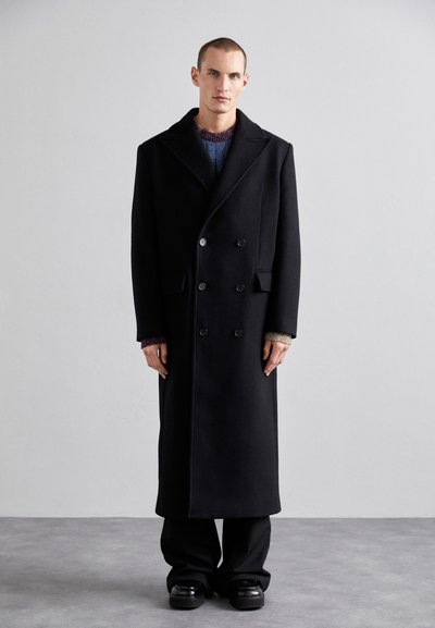 Filippa K DOUBLE BREASTED  - Classic coat - black