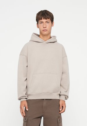 BOXY - Felpa con cappuccio - beige
