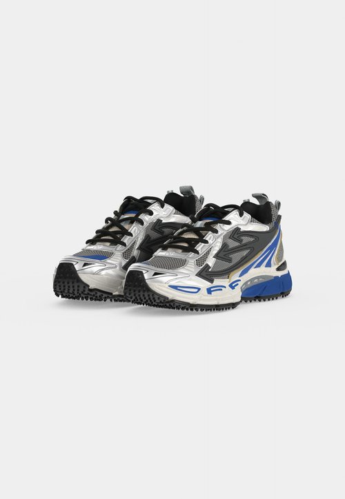 Off-White Silver & Blue OW 'Be Right Back' Sneakers — foto 2
