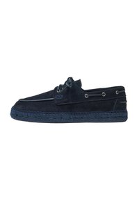 Non sélectionné, bleu suede