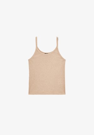 Massimo Dutti STRAPPY - Top - sand