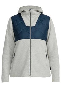 Holebrook EDLA FULLZIP - Kardiganas - light grey mel navy