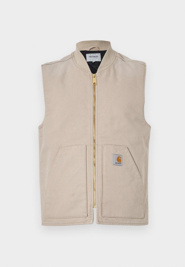 CLASSIC VEST  - Waistcoat - dusky beige stone3
