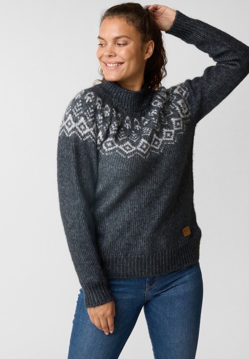 Swedemount LOFOTEN - Strickpullover - charcoal melange