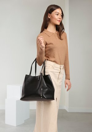 DrachenLeder, Shopping Bag - schwarz