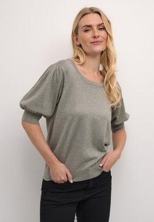 Kaffe KAREGINA - T-Shirt basic - vetiver