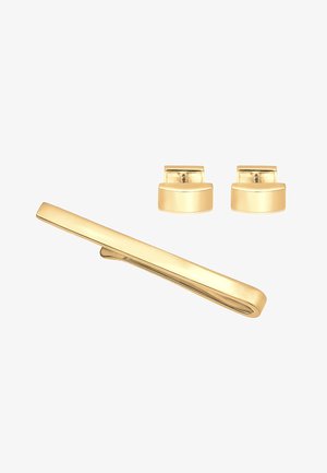 KUZZOI SET - Boutons de manchette - gold-coloured