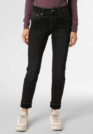 MAC Jeans RICH - Slim fit jeans - anthrazit schwarz