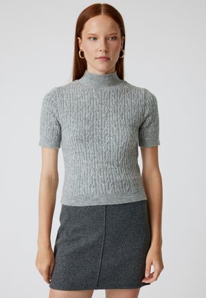 SHORT SLEEVE - T-shirt basic - grey