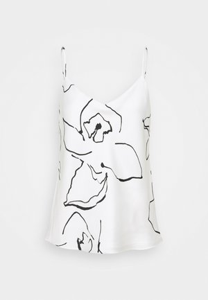 KORA PRINTED CAMI - Top - white