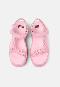 Camper FLOTA UP - Platåsandaletter - mittelrosa