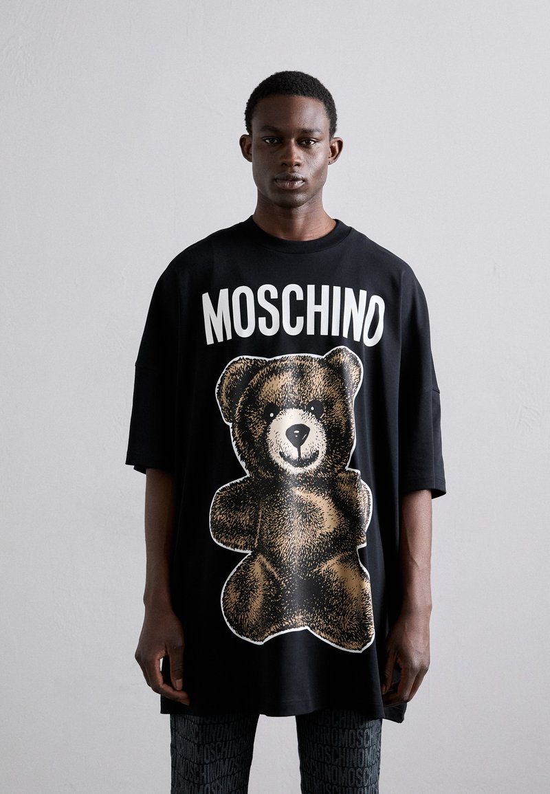 MOSCHINO - BEAR - T-Shirt print - multi black, Vergrößern