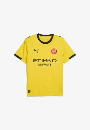 Puma, GIRONA FC AUSWÄRTS - Maillot de foot - faster yellow/red