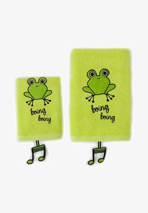 Milk and Moo CACHA FROG 2ER SET - Bath towel - green