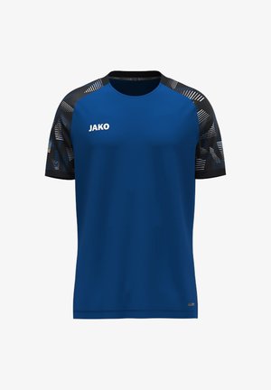 JAKO, JAKO SONIC T-SHIRT FUSSBALL - TEAMSPORT TEXTIL - T-SHIRTS - Sport T-Shirt - blauschwarz