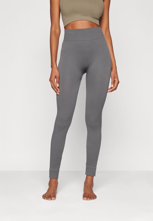 ONPJAIA LIFE SEAM TIGHTS - Leggings - dark shadow