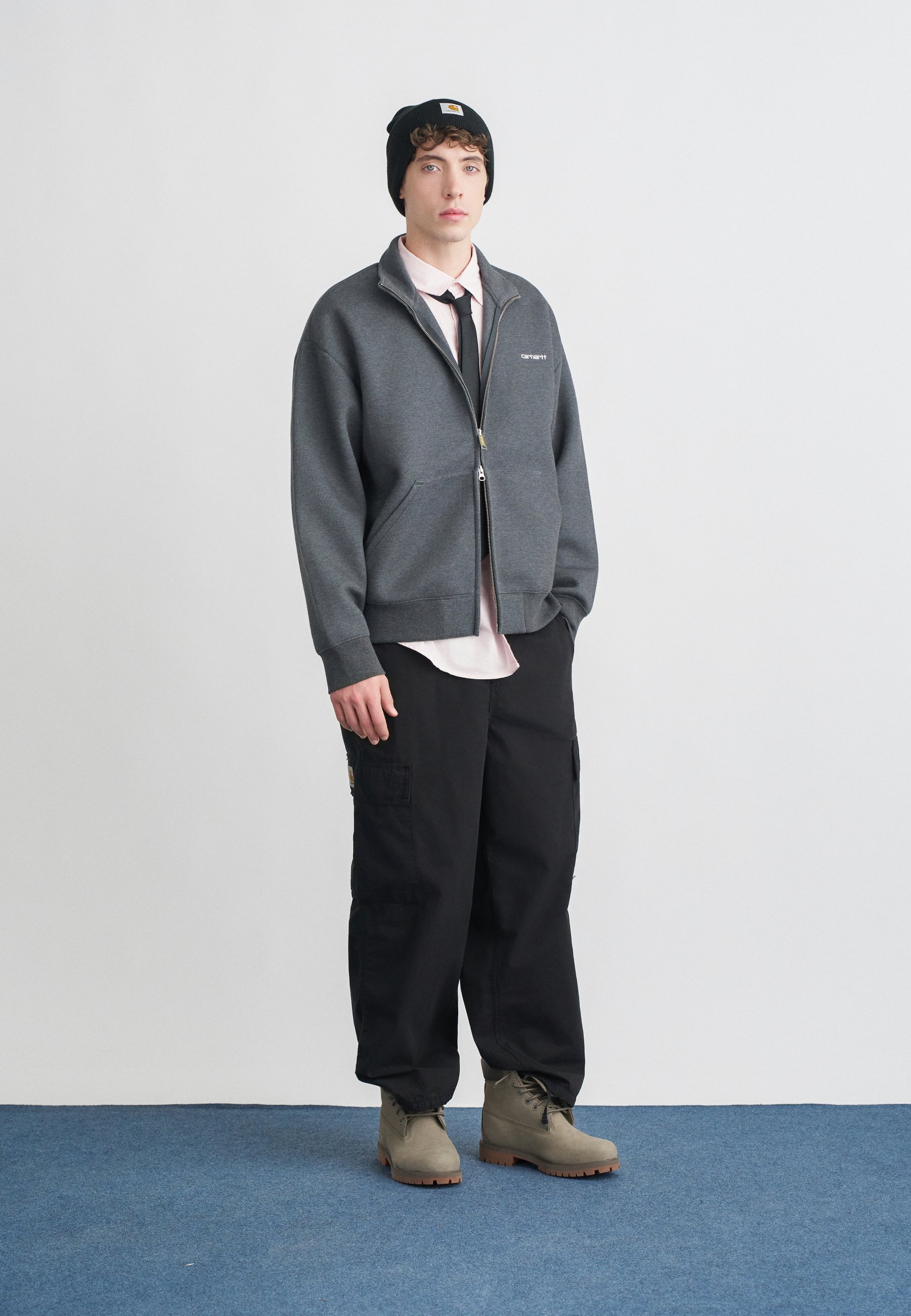 Carhartt WIP ALDA ZIP JACKET - Sudadera con cremallera - black