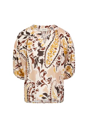 Cartoon, CARTOON MIT RAFFUNG CASUAL-BLUSE - Bluse - yellow brown