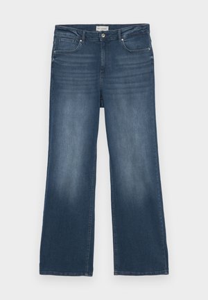 ONLY Carmakoma CARWILLY - Wide Leg - special blue grey denim