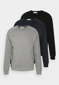 Unselected, black/mottled grey/dark blue