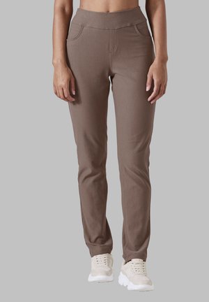 SCHLUPF - Trousers - taupe