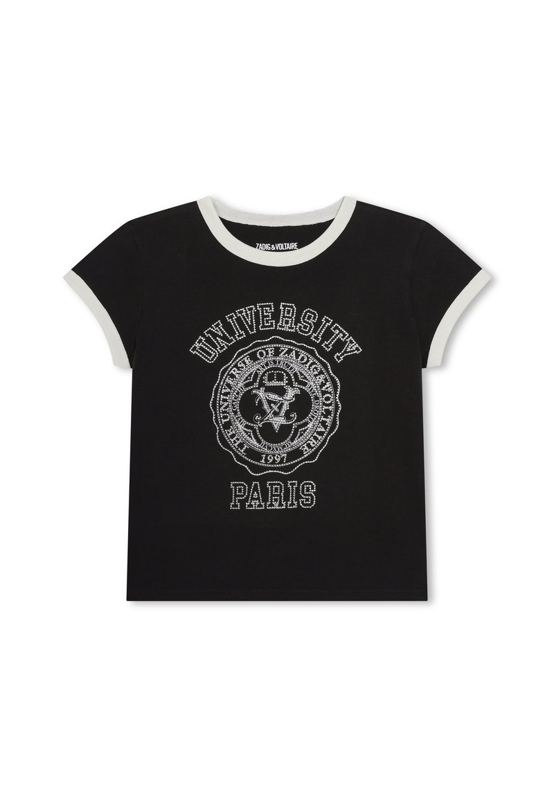 Zadig & Voltaire T-shirt print zwart
