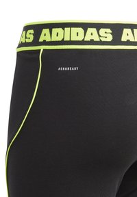adidas Sportswear TIGHT - Leggings - black/lucid lemon
