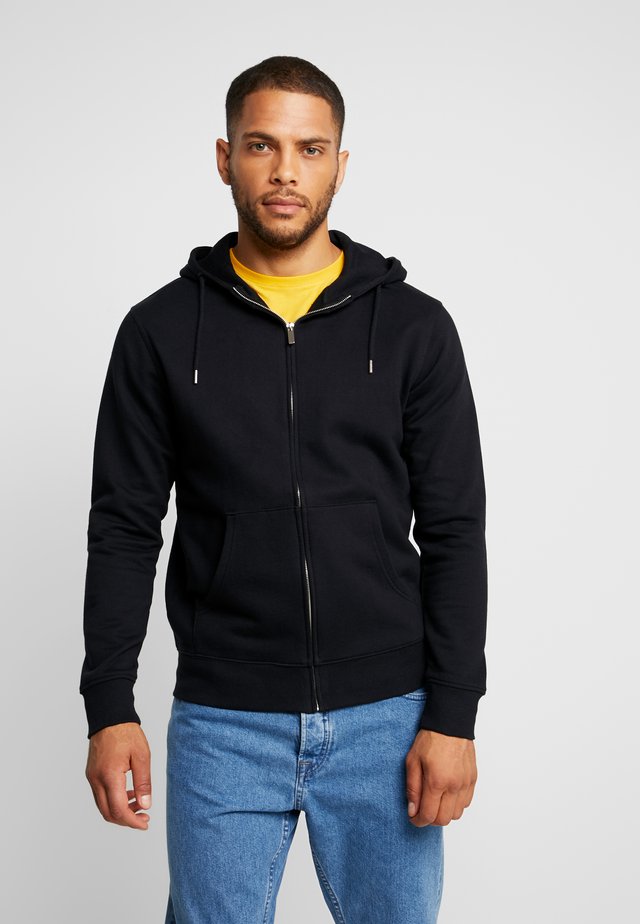 MORGAN ZIP - Bluza rozpinana - black